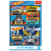 Puzzle - 2x70 - Cars - Hot Wheels Trefl 34442