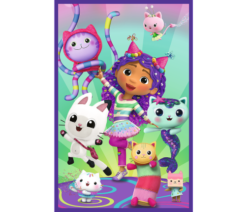 Puzzle 3x80 - Colorful Days of Gabby Trefl 34882