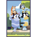 Puzzle - 3x50 - Bluey Family Trefl 34890