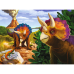 Puzzle - miniMaxi - Discover the world of dinosaurs - Trefl 56036