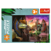 Puzzle - miniMaxi - Discover the world of dinosaurs - Trefl 56036