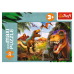 Puzzle - miniMaxi - Discover the world of dinosaurs - Trefl 56036
