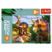 Puzzle - miniMaxi - Discover the world of dinosaurs - Trefl 56036