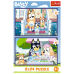 Puzzle - 2x24 - Funny Bluey - BBC Bluey Trefl 34446