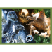 Puzzle - 4in1 - Dangerous dinosaurs - Universal Jurassic World Trefl 34607