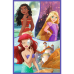 Puzzle - 3x80 - Princess friends - Disney Princess Trefl 34884