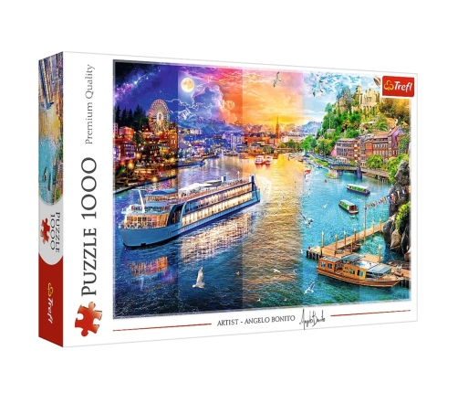 Puzzles - 1000 - River Cruise Trefl 10860