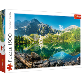 Puzzle -1500- Lake Morskie Oko, Tatra Mountains, Poland 26167