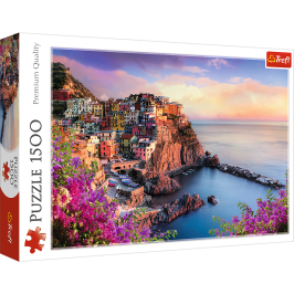 Puzzle - 1500 - View of the town of Manarola / 500 px Trefl 26137