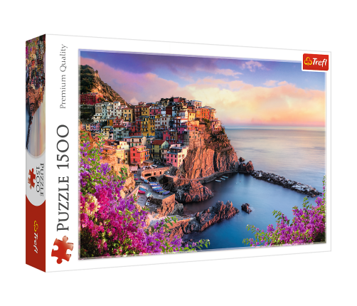 Puzzle - 1500 - View of the town of Manarola / 500 px Trefl 26137