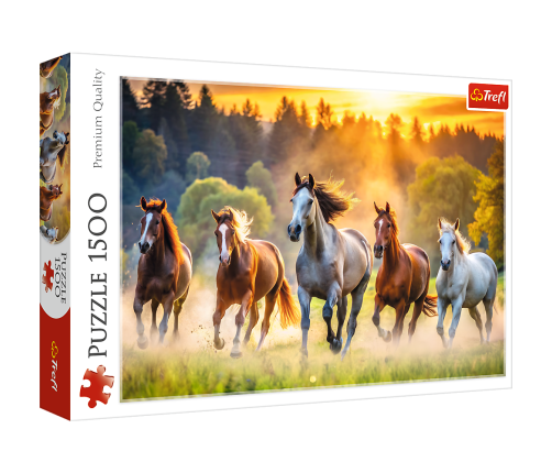 Puzzle - 1500 - Wild Horses Trefl 26215
