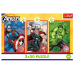 Puzzle - 3x50 - Your hero / Disney Marvel The Avengers Trefl 34891