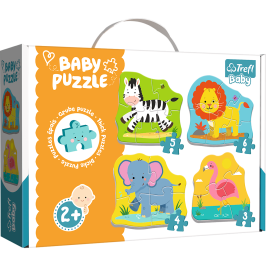 Puzzle - Baby Classic - Safari Animals / Trefl Baby 36073