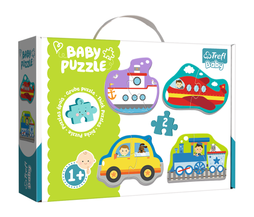 Puzzle - Baby Classic - Transport vehicles / Trefl Baby 36075