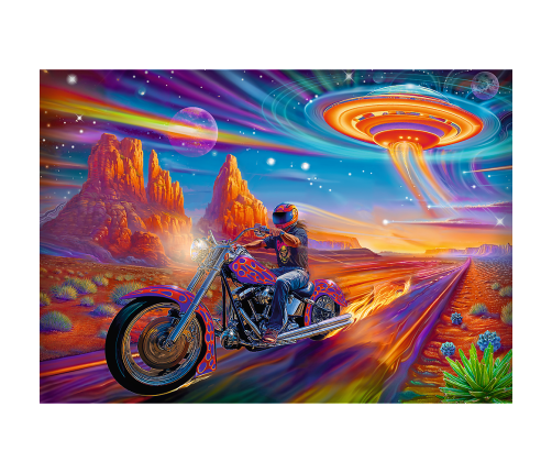 Puzzle - 1000 - Crazy ride FSC Mix 70% 10930