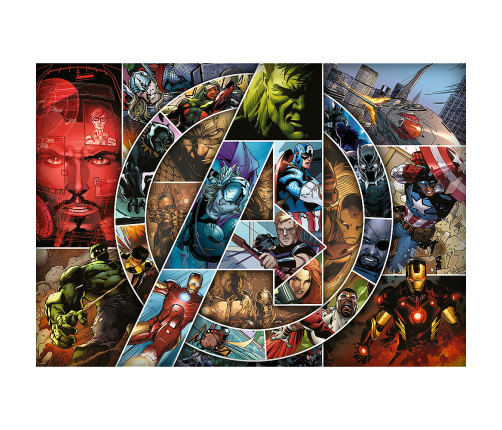 Puzzle - 1000 - Avengers: Heroes FSC Mix 70% 10934