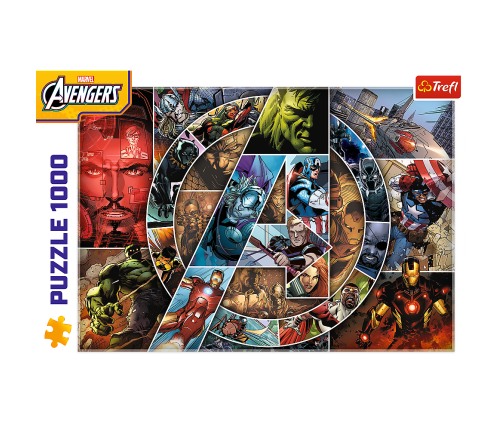 Puzzle - 1000 - Avengers: Heroes FSC Mix 70% 10934