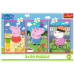 Puzzle - 3x50 - The power of friendship / Peppa PigMix 70% 34877