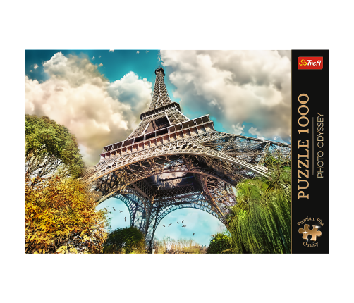 Puzzle - 1000 Premium Plus Eiffel Tower in Paris, France Trefl 10815