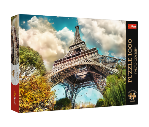 Puzzle - 1000 Premium Plus Eiffel Tower in Paris, France Trefl 10815