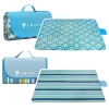 LEAN 150 x 200cm Foldable Beach Picnic Blanket Floral LEAN 150 x 200cm Foldable Beach Picnic Blanket Floral