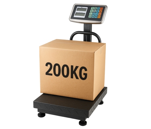 LCD Electronic Scale Platform Warehouse Accuracy up to 20g 200kg