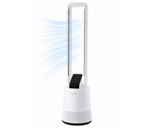 Bladeless Floor Fan Oscillation Timer LCD Display REMOTE CONTROL