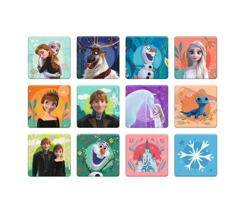 Puzzle - 2in1+memos  Princesses in their land - Disney Frozen 2 93335