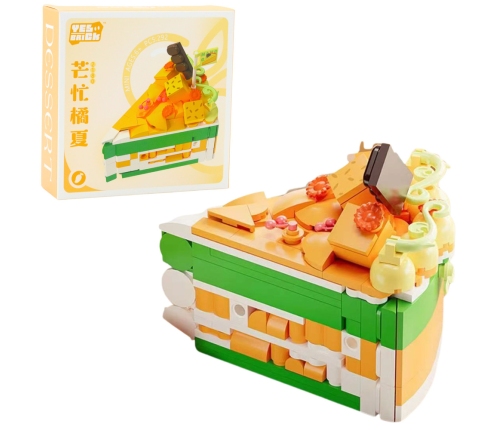 Construction Blocks Cake Cake Dessert Decorated 292–357pcs.