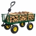 Foldable Garden Transport Cart Steel Trailer 200 kg