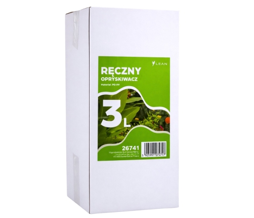 Manual Pressure Sprayer for Watering, Fertilizing, Spraying LEAN 3L