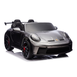 Divvietīgs bērnu elektromobilis DK-P911 Porsche GT3 Gray Painted