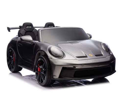 Divvietīgs bērnu elektromobilis DK-P911 Porsche GT3 Gray Painted
