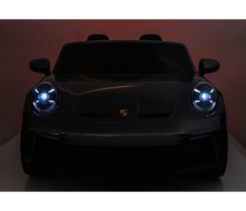 Divvietīgs bērnu elektromobilis DK-P911 Porsche GT3 Gray Painted