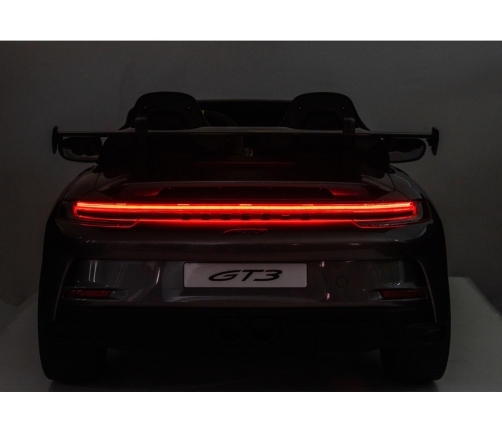 Divvietīgs bērnu elektromobilis DK-P911 Porsche GT3 Gray Painted