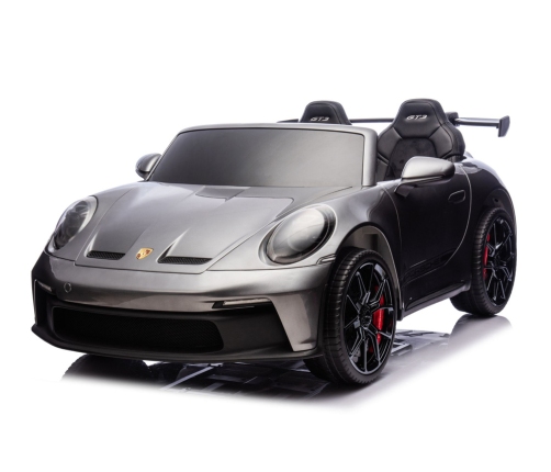 Divvietīgs bērnu elektromobilis DK-P911 Porsche GT3 Gray Painted
