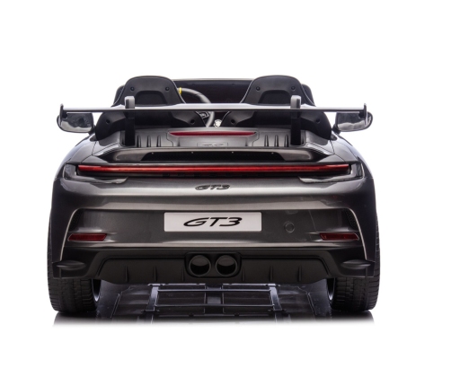 Divvietīgs bērnu elektromobilis DK-P911 Porsche GT3 Gray Painted