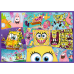 Puzzle - 4x250 - SpongeBob's Crazy World Trefl 13342