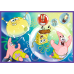 Puzzle - 4x250 - SpongeBob's Crazy World Trefl 13342