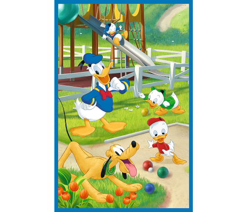 Puzzle - 3x80 - Mickey Mouse Team Trefl 34887