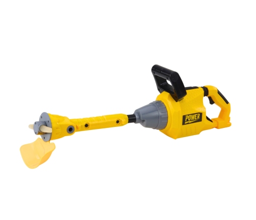 Children's Garden Lawn Mower Trimmer Rubber Blade Lights Sounds