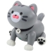 Interactive Robot Kitten Remote Controlled RC Remote Control Gray