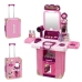 Dressing Table Makeup Set in a Suitcase Accessories 2 in 1 Pink