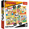 Puzzle 4-in-1 – Garfield Loves Lasagna – Trefl 34673