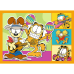 Puzzle 4-in-1 – Garfield Loves Lasagna – Trefl 34673