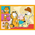 Puzzle 4-in-1 – Garfield Loves Lasagna – Trefl 34673
