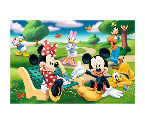 Puzzle - 24Maxi - Mickey Mouse with friends - Disney Standard Characters Trefl 14344