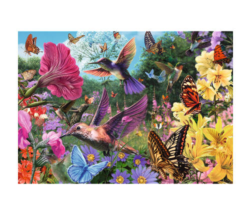 Puzzle - 1000 Premium Plus - Tea Time: Bird Garden Trefl 10806