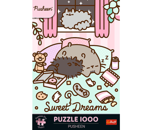 Puzzle - 1000 Premium Plus - Pusheen Trefl 12080