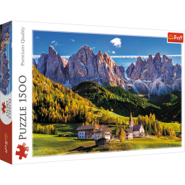 Puzzle - 1500 - Val di Funes, Dolomites, Italy Trefl 26163